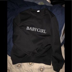 Babygirl sweatshirt